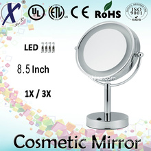 8.5′′ Freestanding LED Cosmetic Table Mirror (Sensor, touch switch)